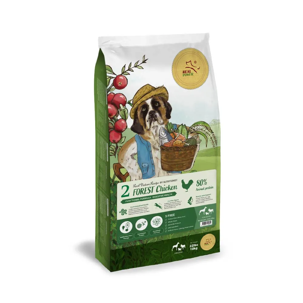 【Real Power 瑞威】官方直營 天然平衡 犬糧2號 森林燉雞 腸胃健康配方 10kg 狗糧 狗飼料