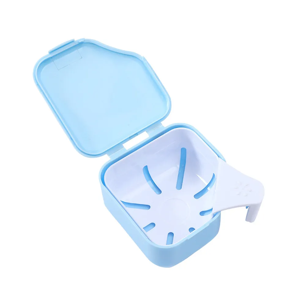 【萬用收納】日本假牙收納盒(維持器 假牙盒 飾品盒 存放器 瀝水盒 隱形牙套 旅行 清洗 保存義齒)