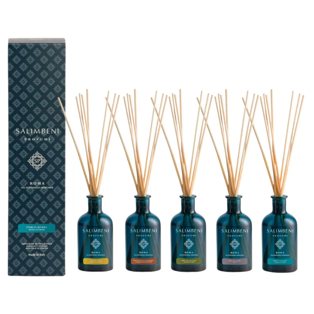【SALIMBENI 薩林貝尼】經典系列 擴香禮盒 100ml(室內香氛/居家擴香/擴香瓶/禮物)