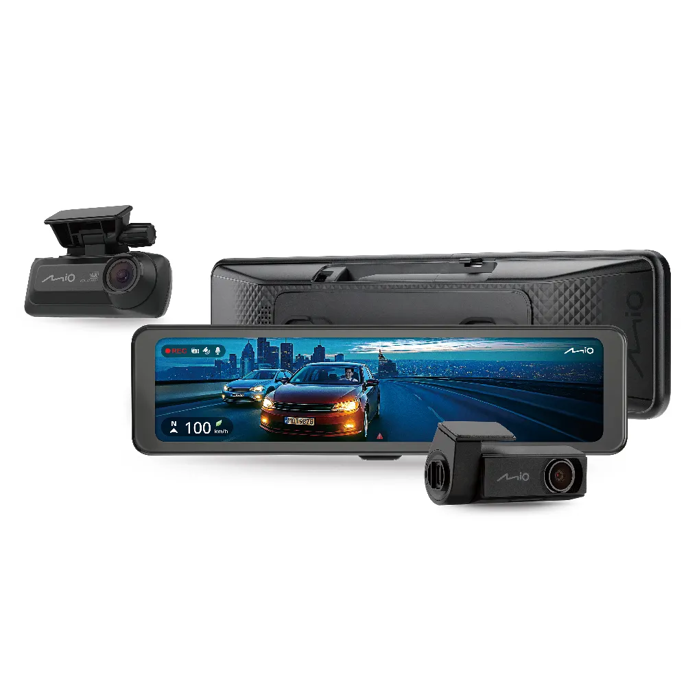 【Mio】含安裝限定車型 MiVue R889WD 前4K後2K極致畫質 新2代星光級 分離式鏡頭 後視鏡型行車記錄器