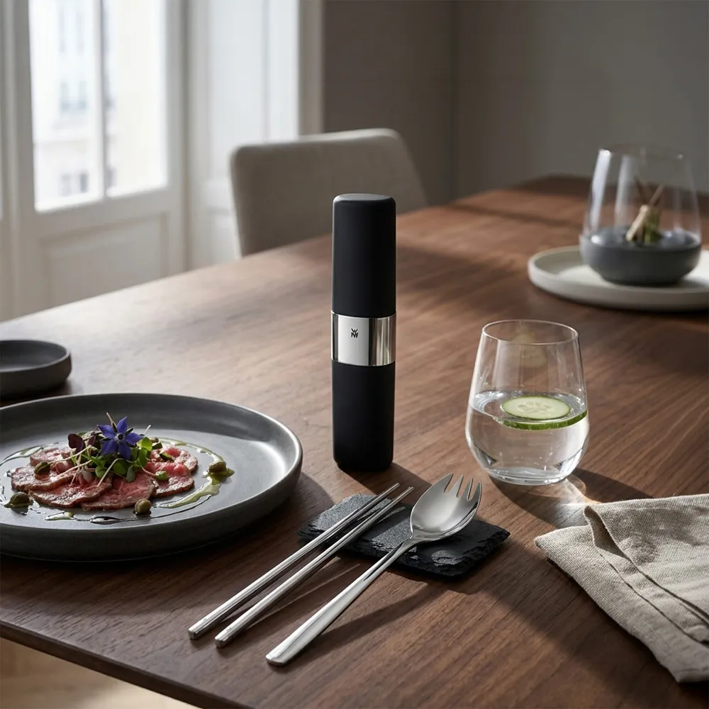 【WMF】My2Go 隨行不鏽鋼餐具組 不鏽鋼筷子湯叉組 環保餐具