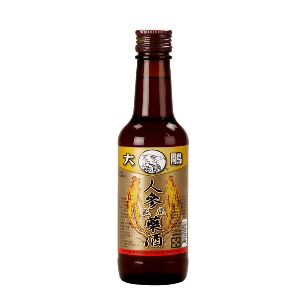 【大鵰】人參龜鹿藥酒300ml*24(乙類成藥)