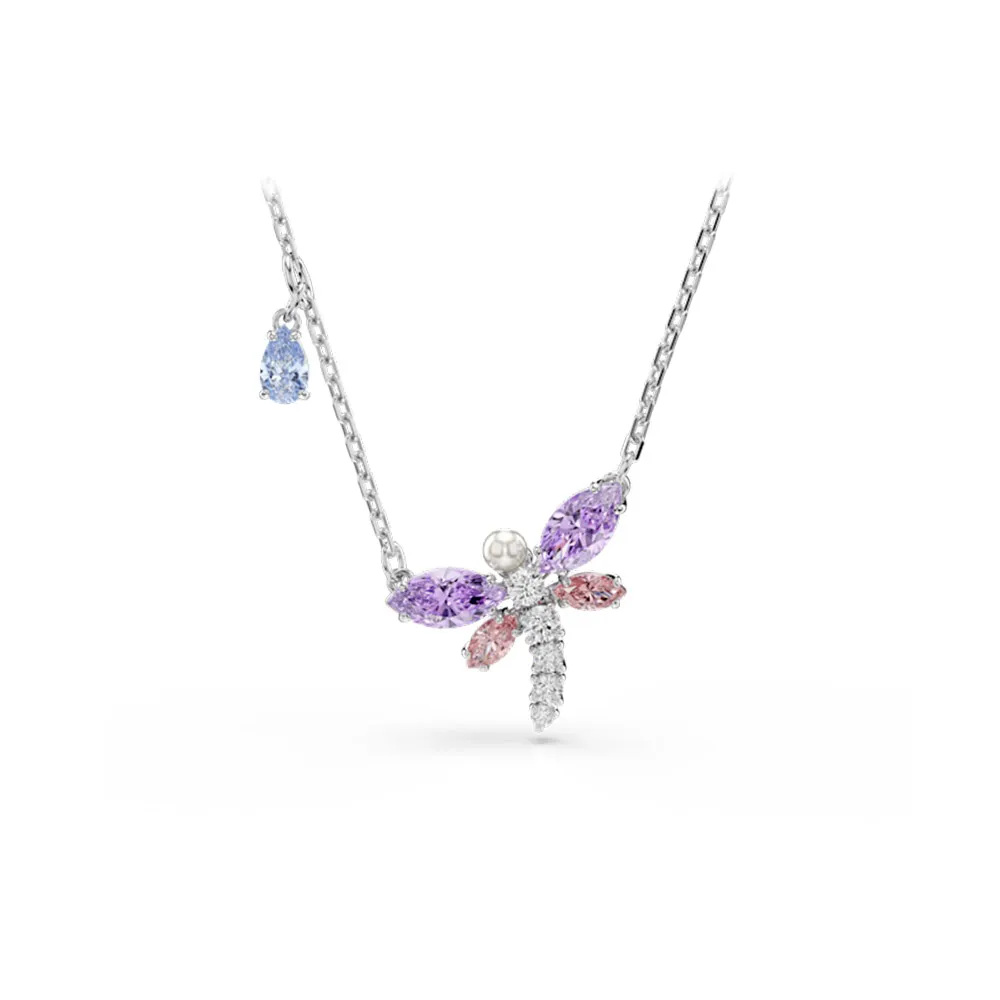 【SWAROVSKI 施華洛世奇】官方直營 Ariana Grande x Swarovski 蜻蜓鏈墜 漸層色 | 5737383 新品