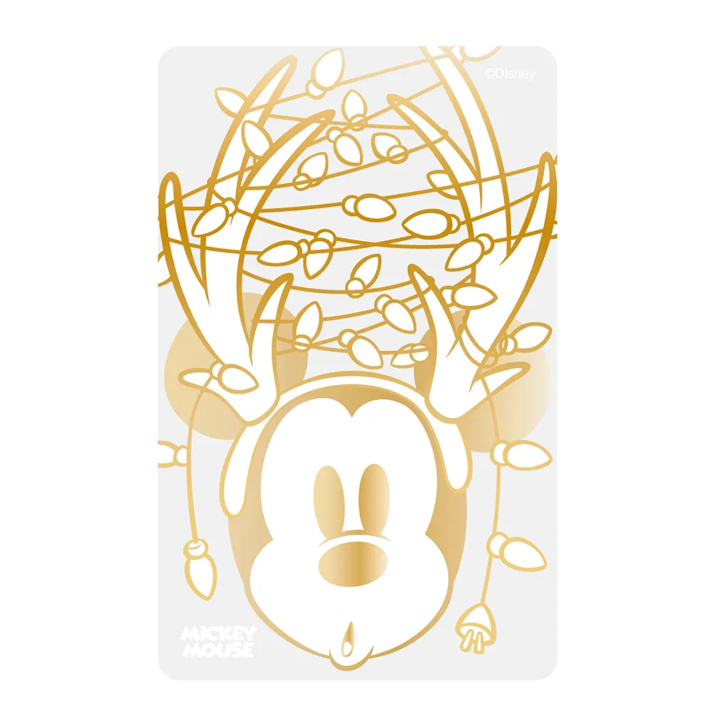 【icash 愛金卡】米奇系列-Bling Bling Xmas icash2.0