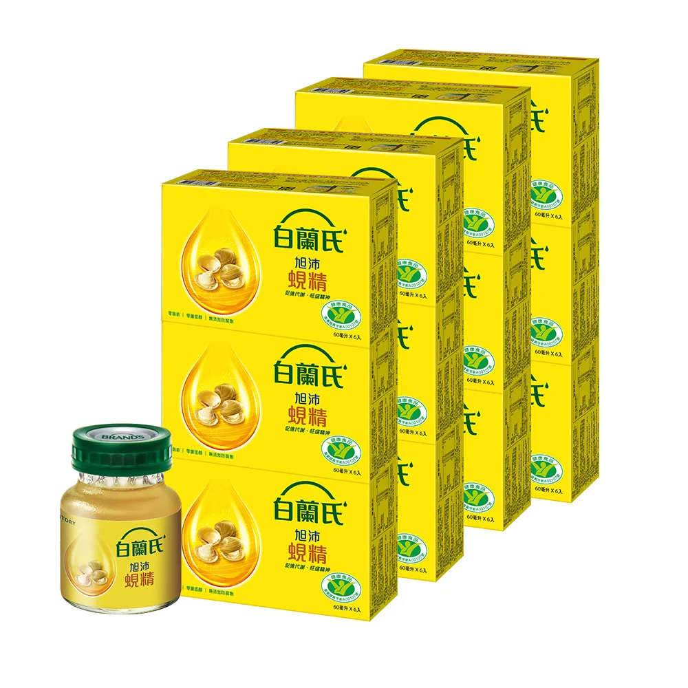【白蘭氏】旭沛蜆精 60ml*6入*12盒 共72入▲(銷售No.1 國家護肝認證 護肝首選)