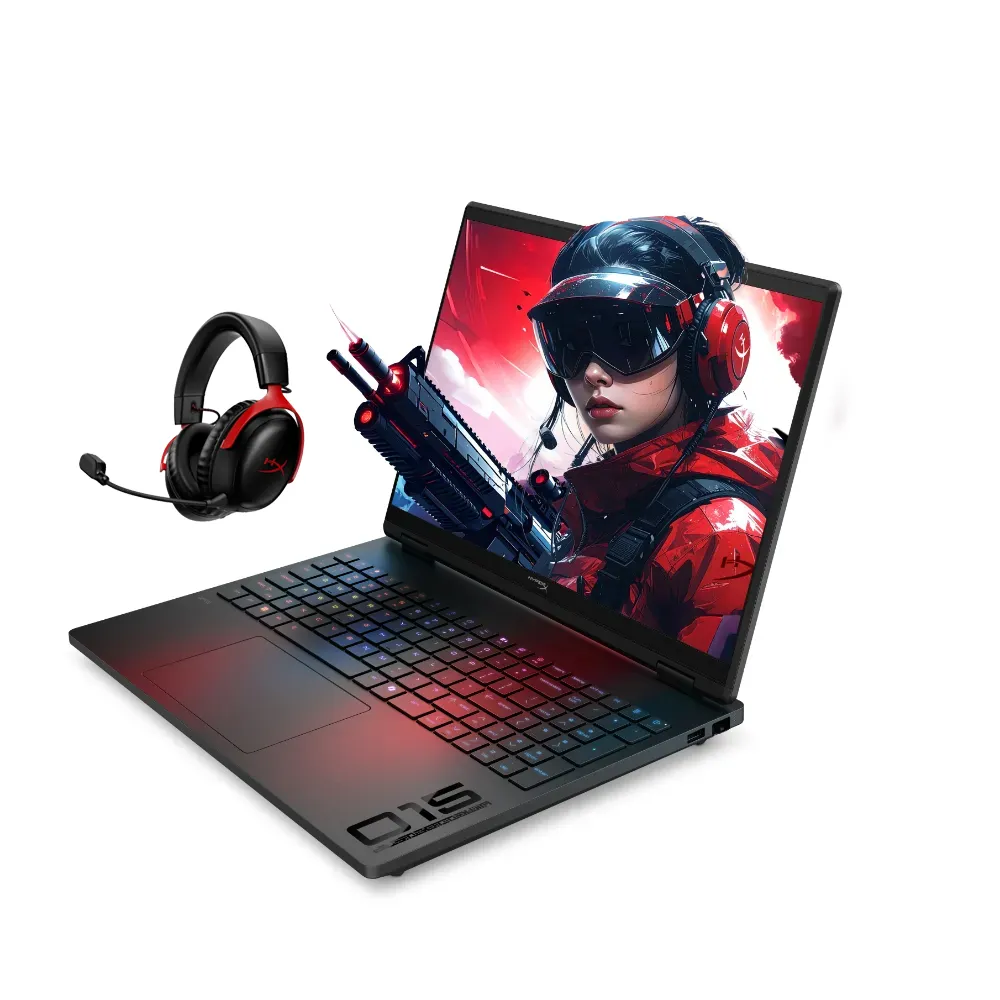 【HP 惠普】電競耳機★15.3吋 i7-14650HX RTX5060電競筆電(HyperX OMEN 15-ga0008TX/16G/1TB/W11/究極黑)