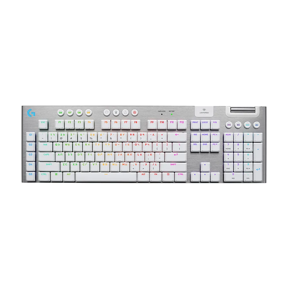 【Logitech G】G915 X 無線RGB機械式遊戲鍵盤(觸感軸)