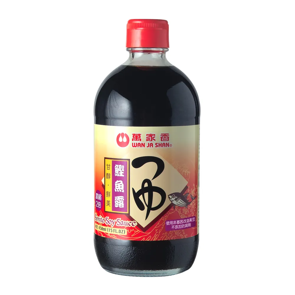 【萬家香】鰹魚露(450ml)