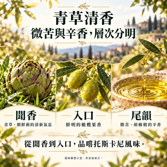 【Laudemio】森米西爾 小騎士 特級冷壓初榨橄欖油 500ml x1瓶+250ml x1瓶 早摘低酸值生飲高橄欖多酚 雙11