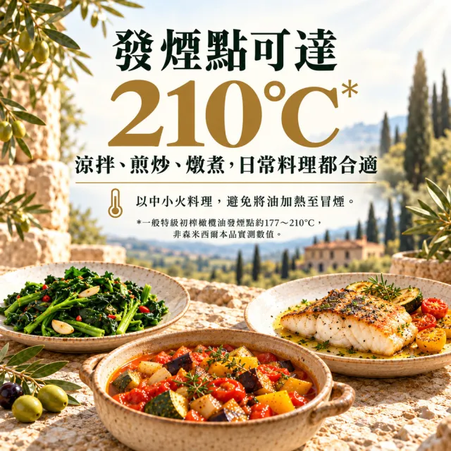 【Laudemio】森米西爾 小騎士 特級冷壓初榨橄欖油 250ml X1瓶（盒）早摘、低酸值、生飲、高橄欖多酚雙11