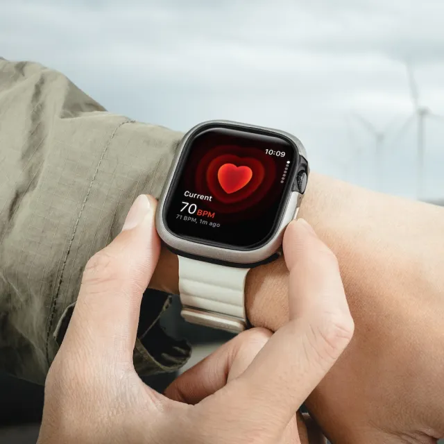 【MAGEASY】Apple Watch Odyssey 航太鋁合金手錶保護殼(適用 42/46mm)