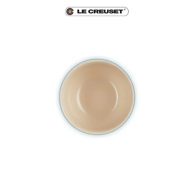 【Le Creuset】瓷器韓式飯碗(馬賽藍)