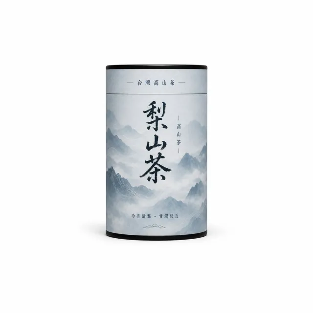 【台灣茶葉產銷協會】梨山茶 清雅果香 1入組|罐裝4兩