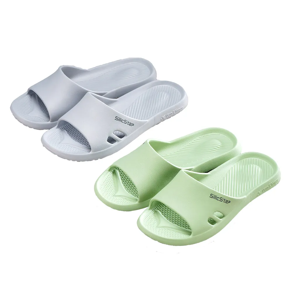 【維諾妮卡】SilicStep 矽晶減塑類氣墊家居拖鞋(2色/2025德國iF設計獎)