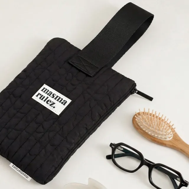 【Masmarulez】Strap 手提收納包｜Stitched cotton 系列