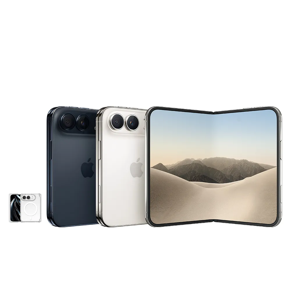【Apple】iPhone Duo(256G/7.6吋)(LAUT磁吸耐衝擊透殼組)