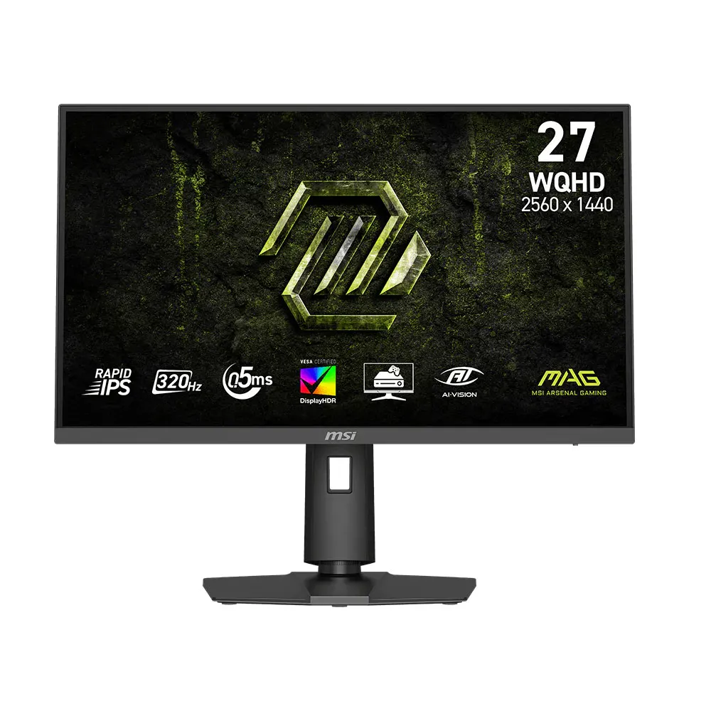 【MSI 微星】MAG 274QPF X32 平面電競螢幕-27型/WQHD/2K/升降腳/HDR/320Hz/0.5ms/IPS