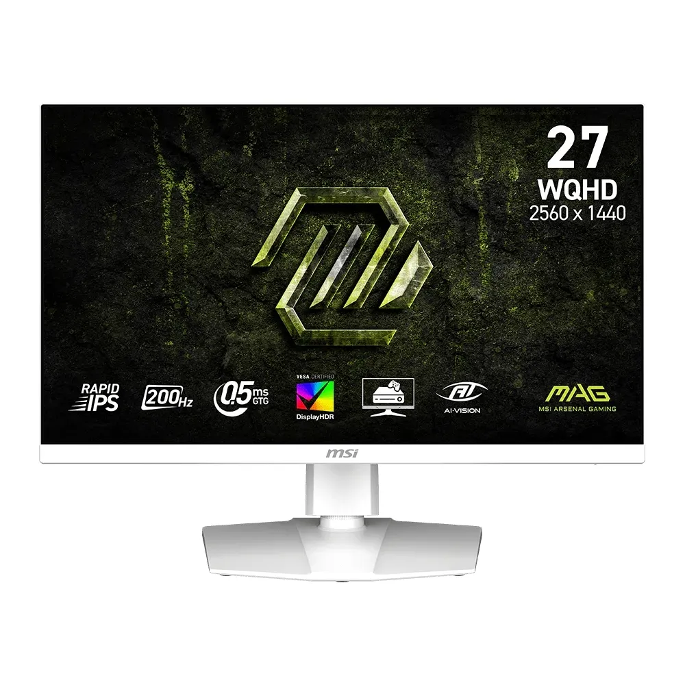 【MSI 微星】MAG 274QRFW E20 27型 IPS WQHD 200Hz 2K 電競螢幕(HDR400/Adaptive-Sync)