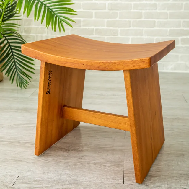【Mahogany 瑪荷尼家具】全原木桃花心木 丹麥化妝椅 (化妝椅) ★現貨在庫★