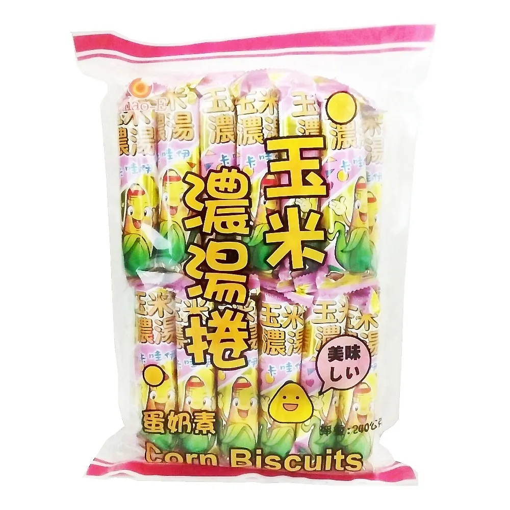 【巧益】玉米濃湯捲(200g)