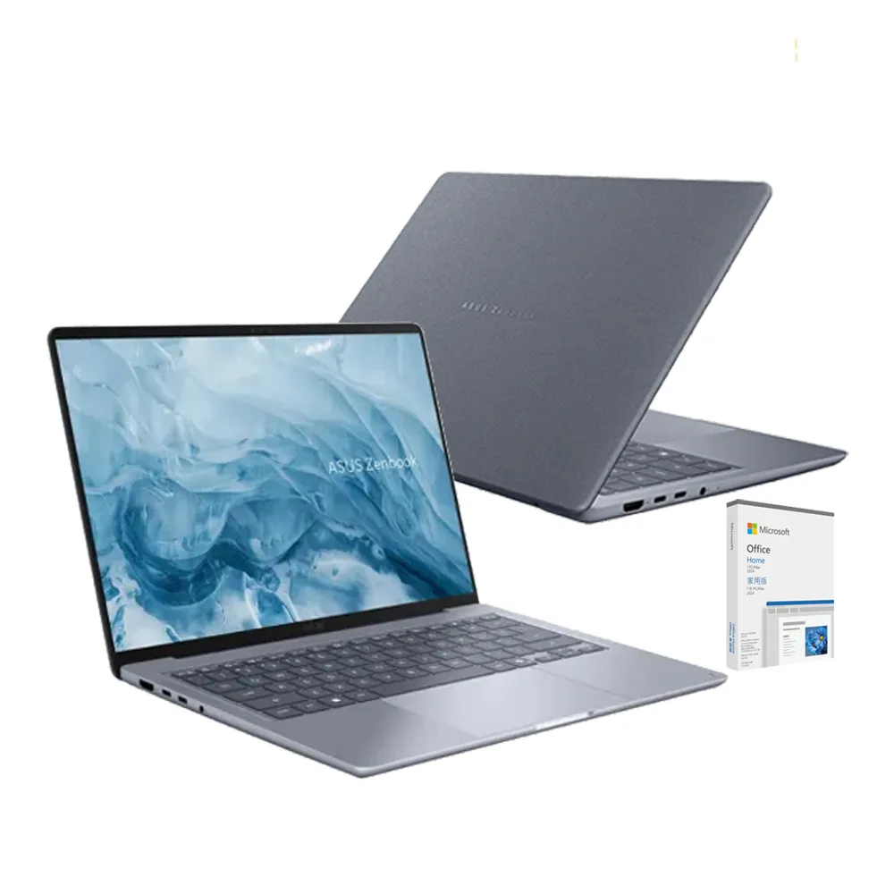 【ASUS 華碩】Office2024組★14吋Copilot+PC AI筆電(Zenbook 14 UX3480AA/Ultra7-355/16G/512G/W11/OLED)