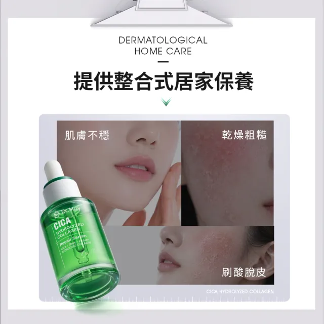 【Dr. May 美博士】雙11限定-PDRN積雪草保濕精華3入組(30ml綠外泌) 牛奶外泌體