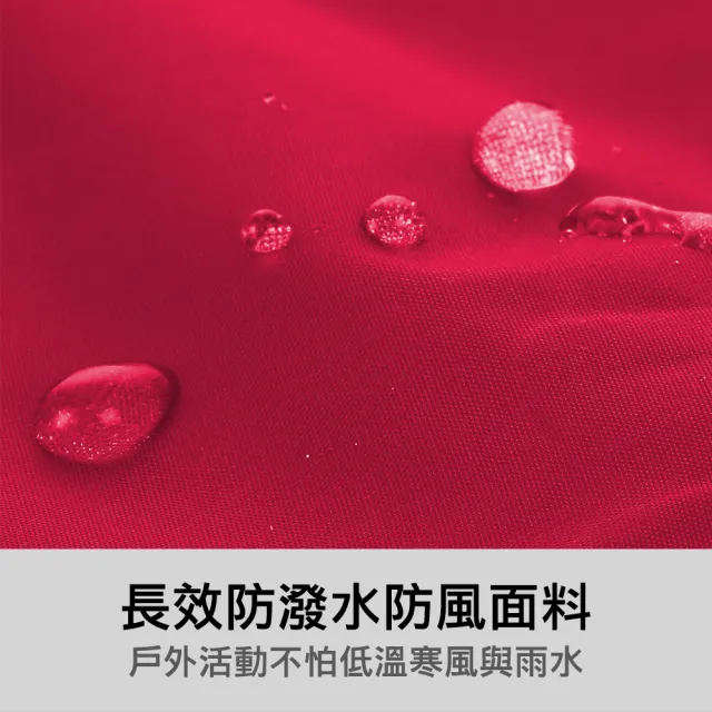 【Vital Silver 銀盾】女軍裝風保暖防水外套｜PRIMALOFT輕暖科技・連帽可拆・冬季防風穿搭