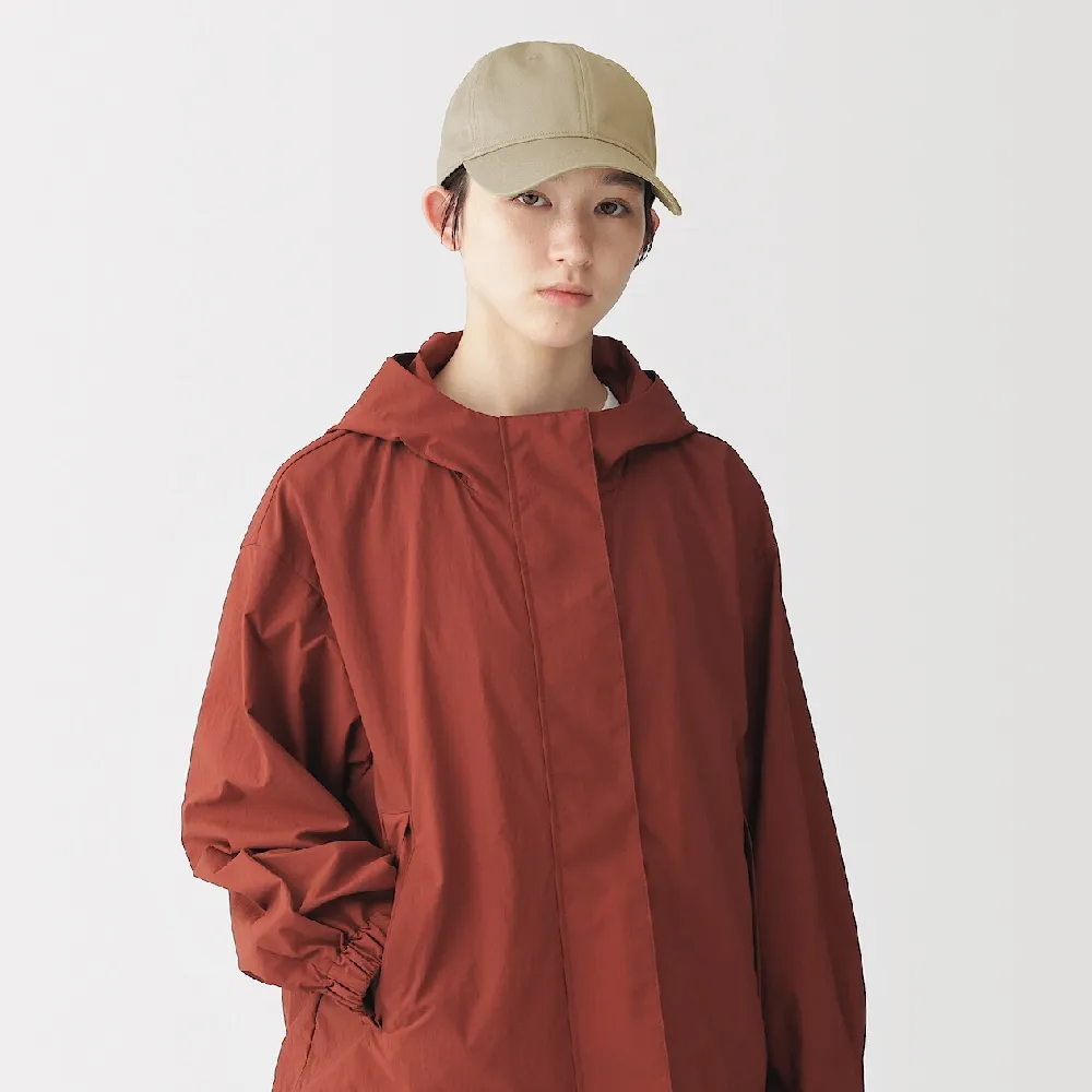 【MUJI 無印良品】棉斜紋織棒球帽55-59cm (黑色/米色/暗藍/深摩卡棕)