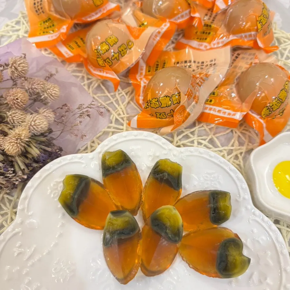 【明川蛋品】老饕土雞Q皮蛋×80顆_8顆/盒(友善平飼*非籠養*超Q彈土雞皮蛋)