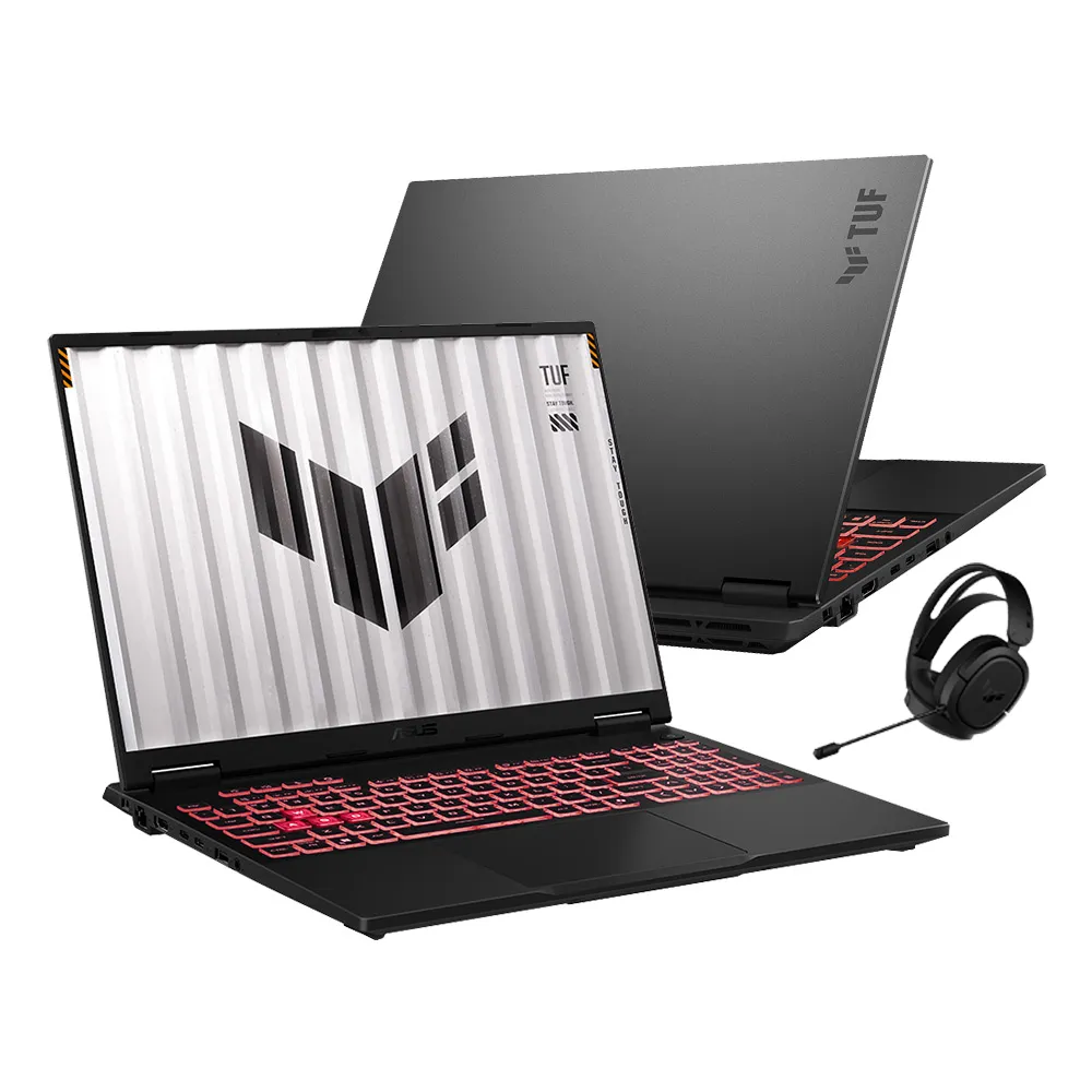 【ASUS 華碩】TUF耳機組★16吋GeForce RTX 5060 R9電競筆電(FA608PMR-0041A8940HX/R9-8940HX/16G/512G/W11)