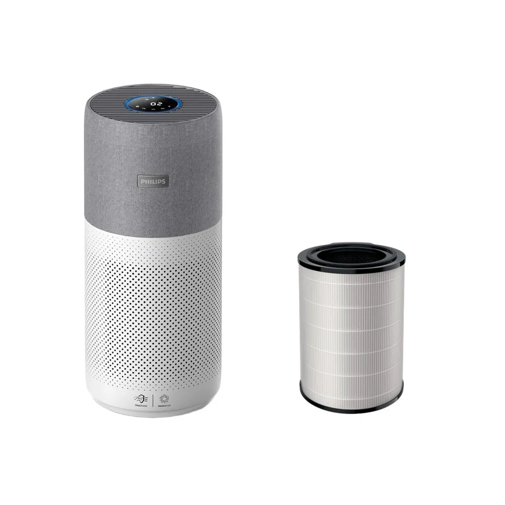 【Philips 飛利浦】限時登錄送清淨機★飛利浦抗敏奈米級空氣清淨機(AC3033/80)★隨貨贈1組濾網★適用22坪