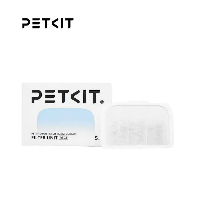 【Petkit 佩奇】台灣公司貨｜智能寵物循環活水機 Max 專用濾心 RECT 五入裝
