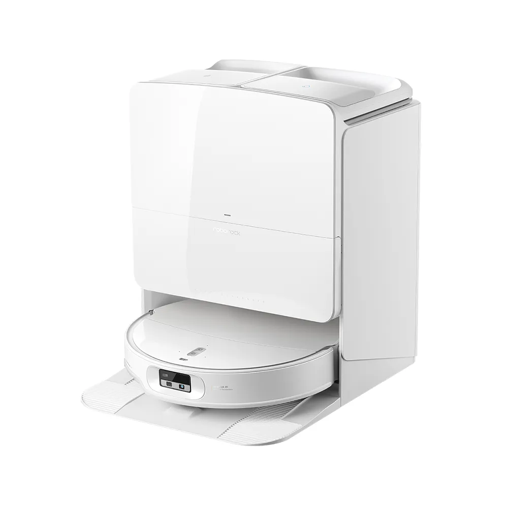 【Roborock 石頭科技】Qrevo Edge 2 Pro白馬王子 (100度高溫洗/3+1cm越障/25000Pa/7.98超薄機身/零纏繞)