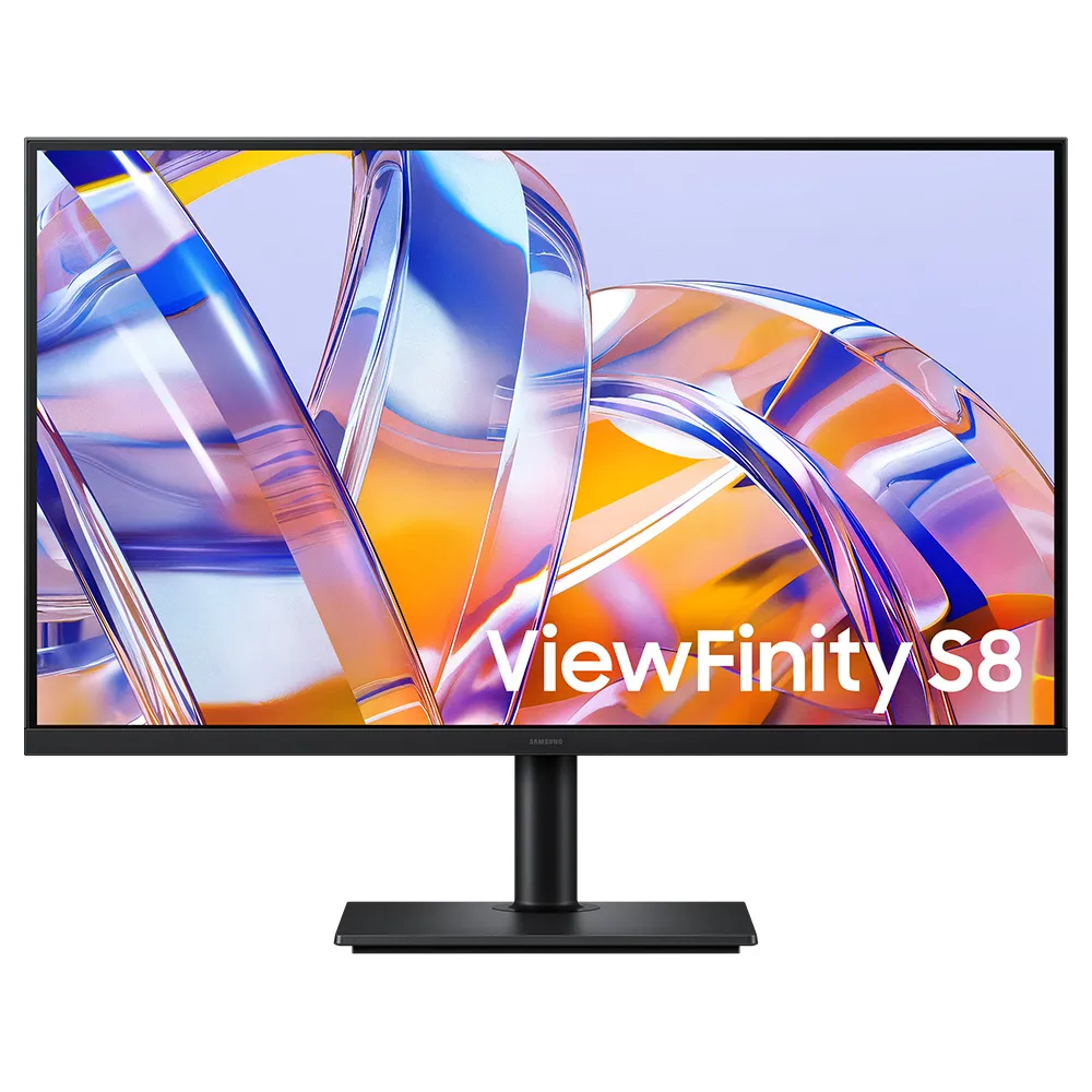 【Samsung 三星】S27H802UAC 27型 IPS 4K ViewFinity S8創作者電腦螢幕(HDR10/Type-C 90W/KVM/HDMI/DP)
