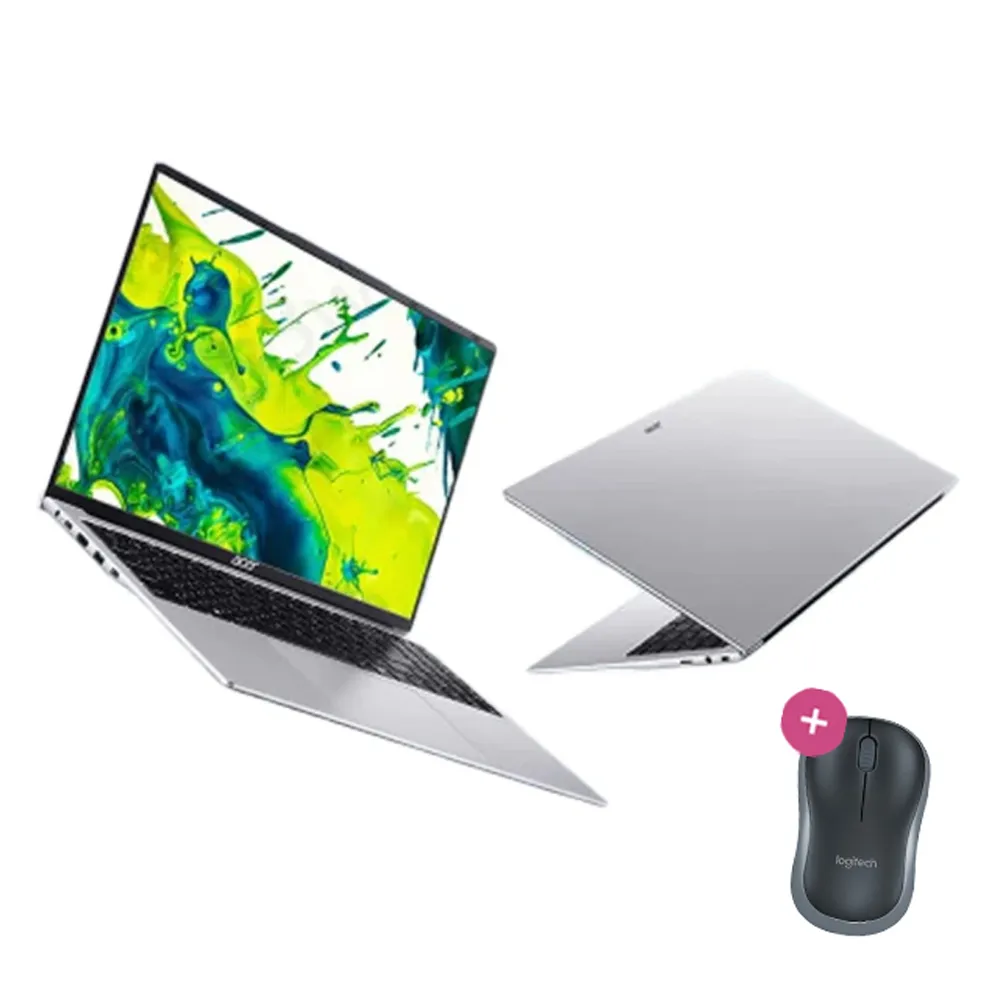 【Acer 宏碁】無線滑鼠組★16吋N150 輕薄筆電(Swift Lite/SFL16-31P-C6VL/N150/8G/256G/W11)