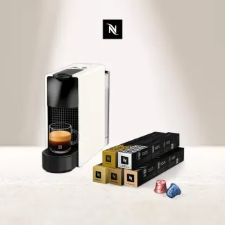 【Nespresso】雙11正式開跑！膠囊咖啡機 Essenza Mini 咖啡機_多色任選 全自動(訂製咖啡時光50顆組)