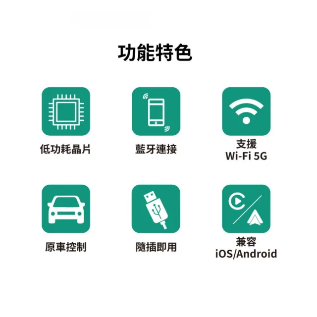 【ALC】官方旗艦館 i7 無線Carplay轉接器(有線轉無線carplay安卓 APPLE適用)