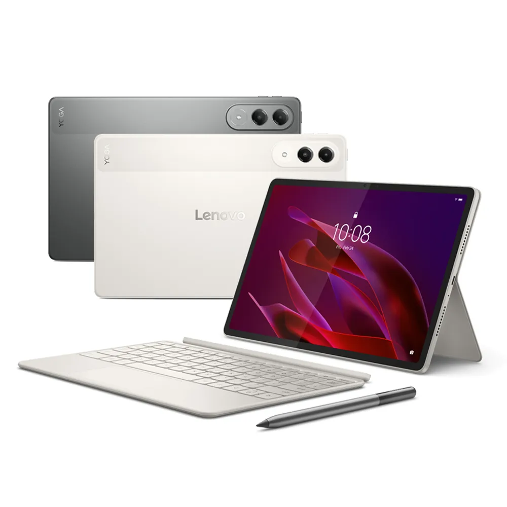 【Lenovo】Yoga Tab 11.1吋 12G/256G WiFi TB710FU AI平板電腦(隨盒附鍵盤+手寫筆)