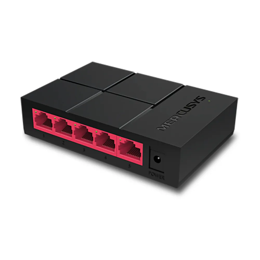 【Mercusys 水星】MS105G 5埠口 port 10/100/1000Mbps交換器乙太網路switch hub