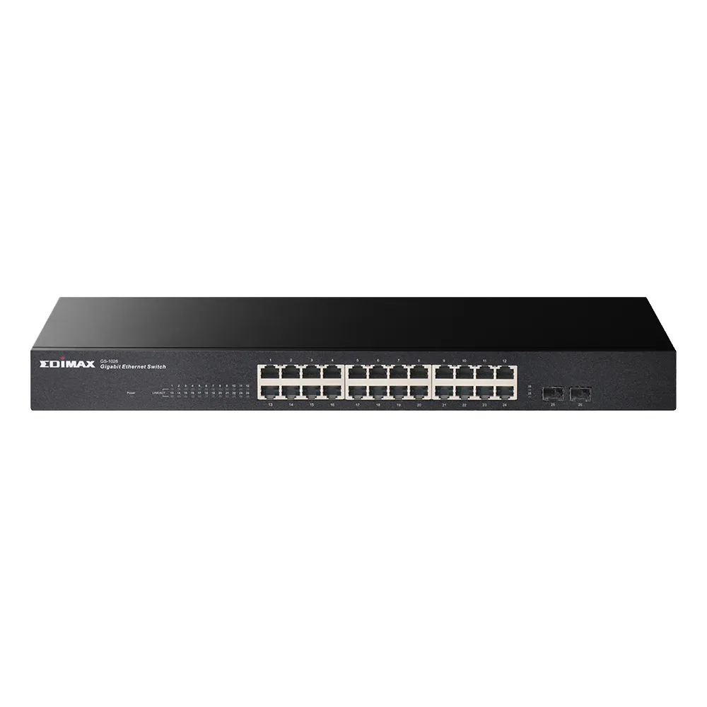 【CHANG YUN 昌運】EDIMAX 訊舟 GS-1026 V3 26埠 Gigabit 網路交換器