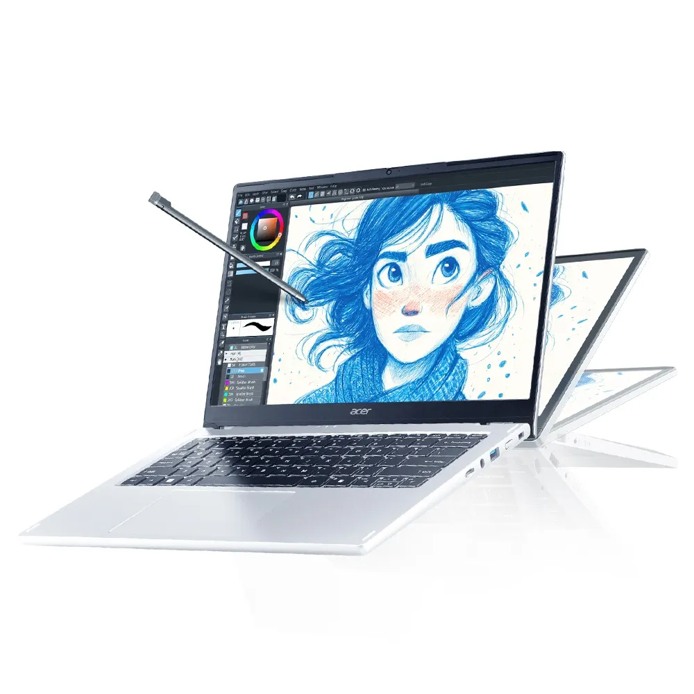 【Acer】微軟M365組★14吋Ryzen AI 5 AI觸控翻轉筆電(Aspire Spin/ASP14-61N-R0ZS/R5-330/16G/512G/W11)