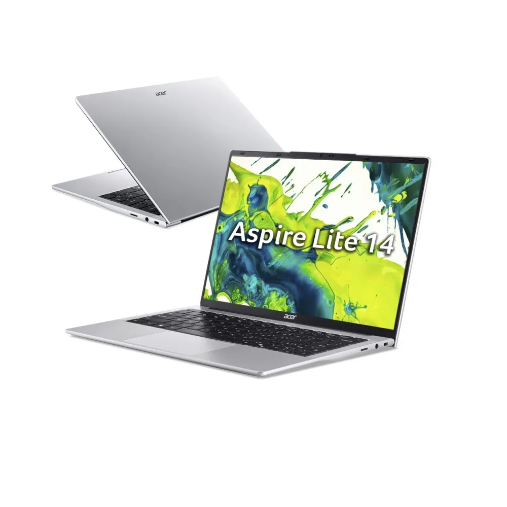 【Acer 宏碁】Office2024★14吋四核心8G文書效能筆電(Aspire Lite/AL14-32P-C4QP/N150/8G/512G/W11)