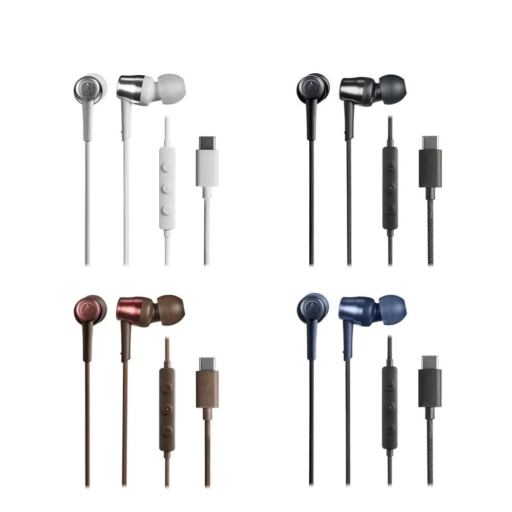 【audio-technica 鐵三角】ATH-CKD30C USB Type-C 耳道式耳機