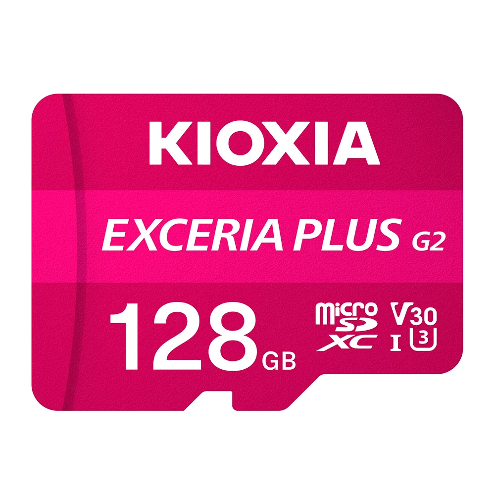 【KIOXIA  鎧俠】EXCERIA PLUS G2 MicroSDXC UHS-I U3/V30 128GB 記憶卡