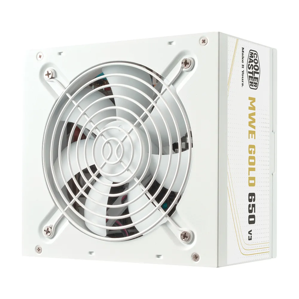 【Cooler Master 酷碼】MWE GOLD 650W V3 ATX3.1 直出線 金牌 650w 電源 白色(MWE GOLD 650W V3 ATX3.1)