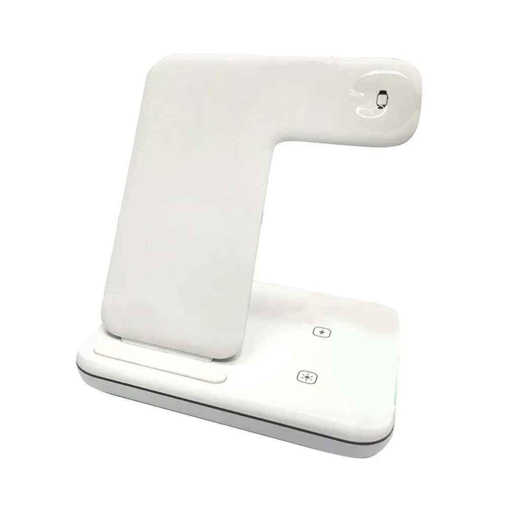【LIFE IDEAS】UC-Trinity 3IN1 L型無線充電盤 15W 無線充電 Qi(iPhone/AirPods/Apple Watch)