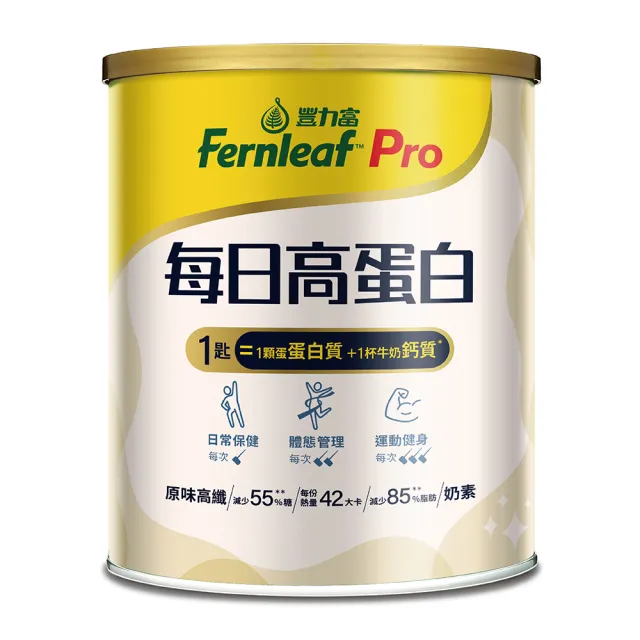 【豐力富】官方經營 ★新上市 買一送一★ 每日高蛋白配方400gx2罐組