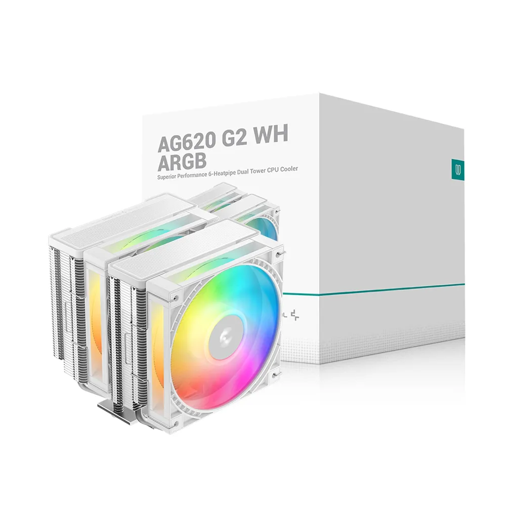 【DeepCool】九州風神 AG620 G2 WH ARGB CPU散熱器