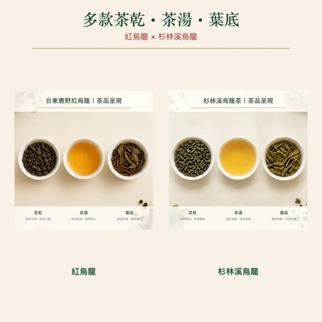 【台灣茶葉產銷協會】紅烏龍4兩＋杉林溪2兩 雙茶2入組｜罐裝(1+1)