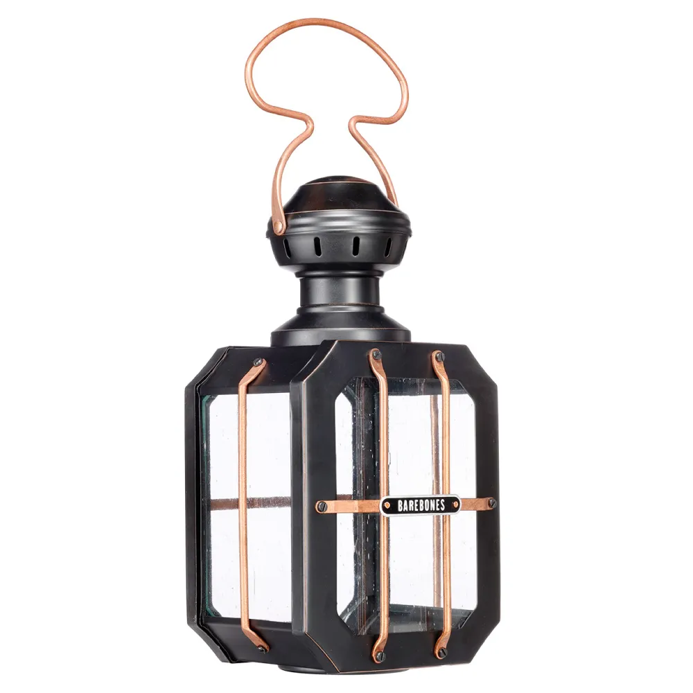 【Barebones】蠟燭燈籠 Box Candle Lantern LIV-157(燈具 露營 裝飾 手持 手電筒 照明)